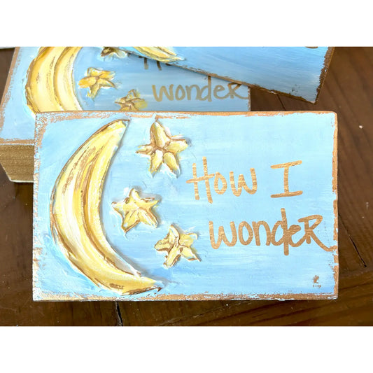 How I Wonder Twinkle Star Block