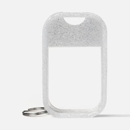 Frosted Sparkle Hand Sanitizer Case