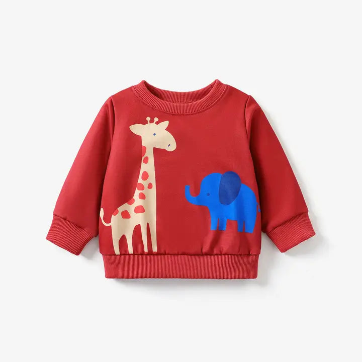 Baby Boy Giraffe Top