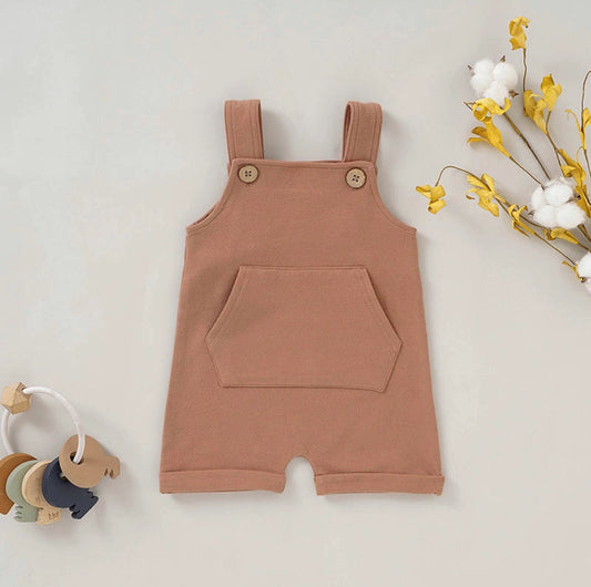 French Terry Overalls
