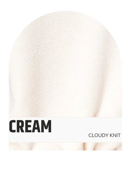 Cream Cloudy Knit 3/4 Sleeve Top