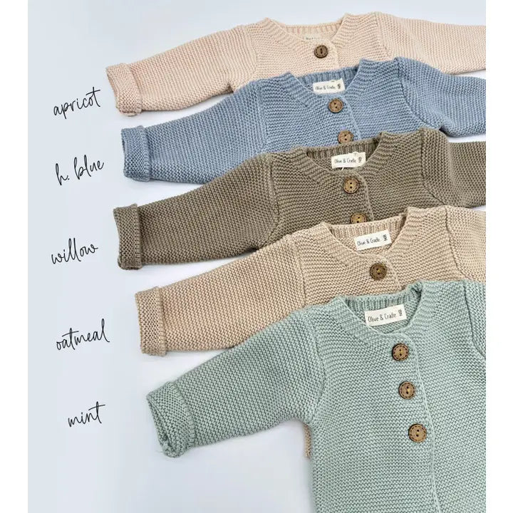 Oatmeal Andi Knitted Cardigan