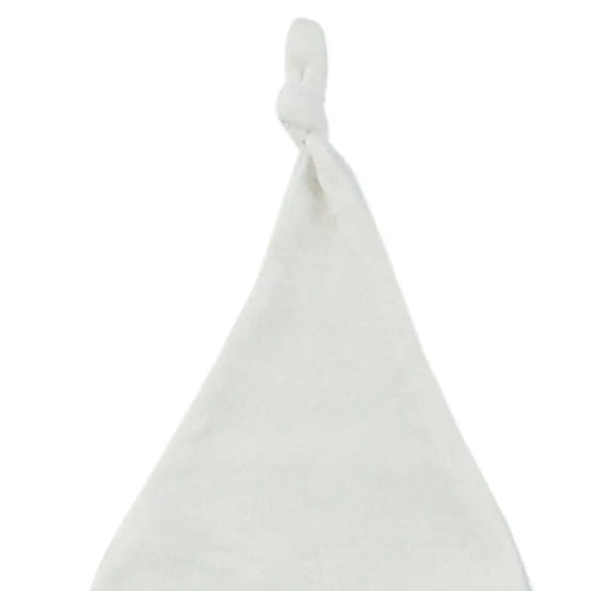 White Knotted Baby Cap