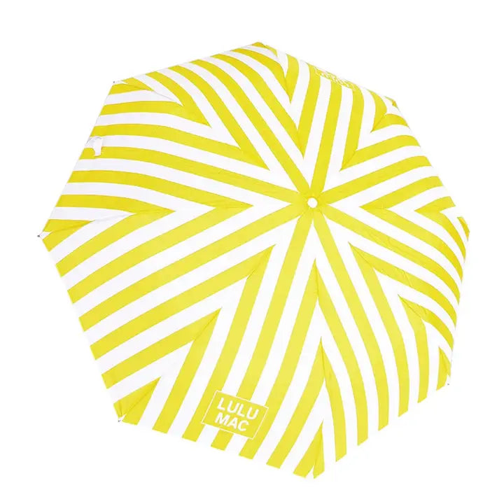 Lulu Mac Yellow Stripe Umbrella