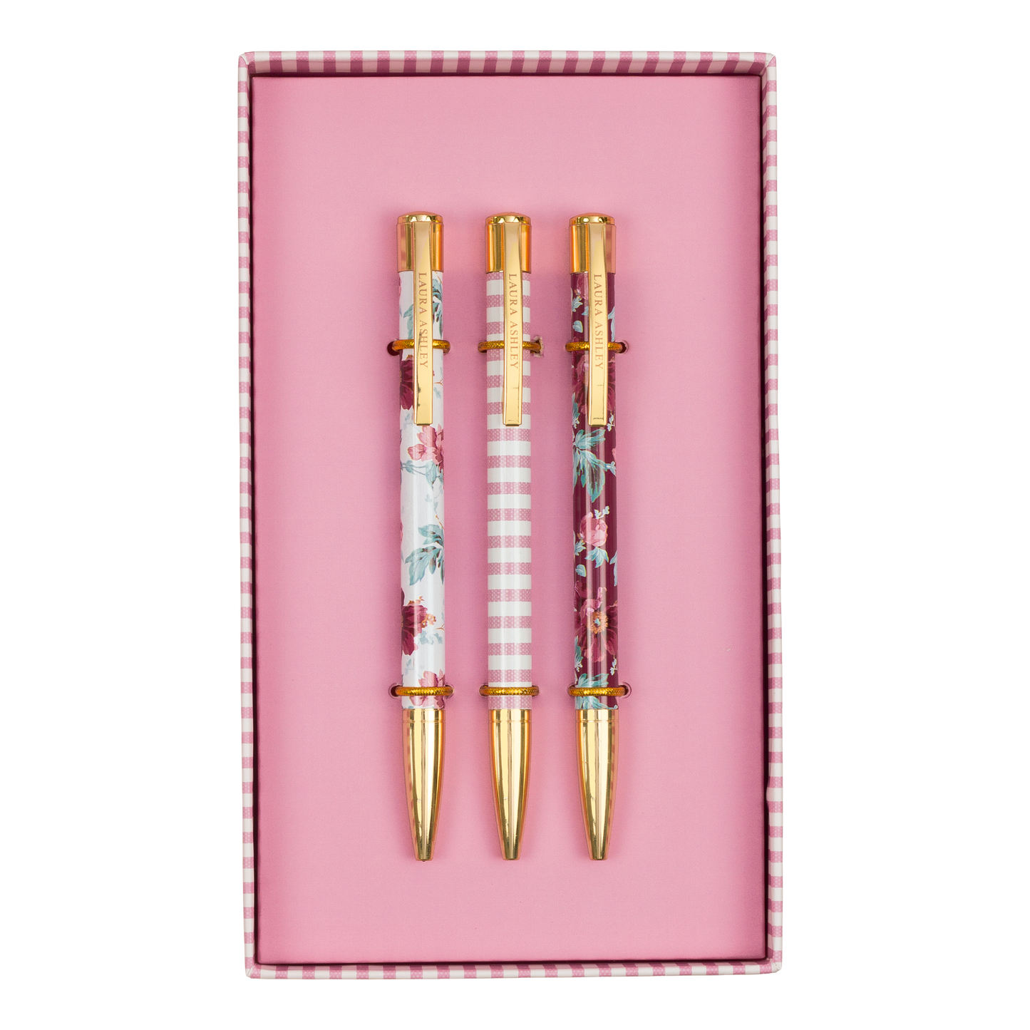 Heritage Blooms Floral Pen Set of 3