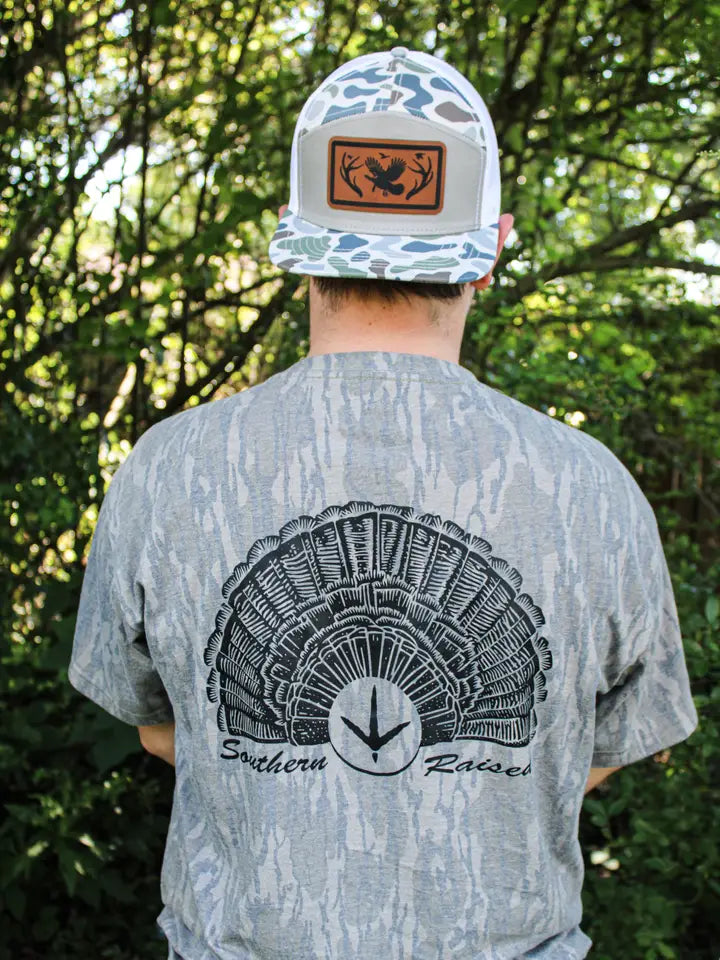 Southern Raised Turkey Tail on Bottomland T-Shirt