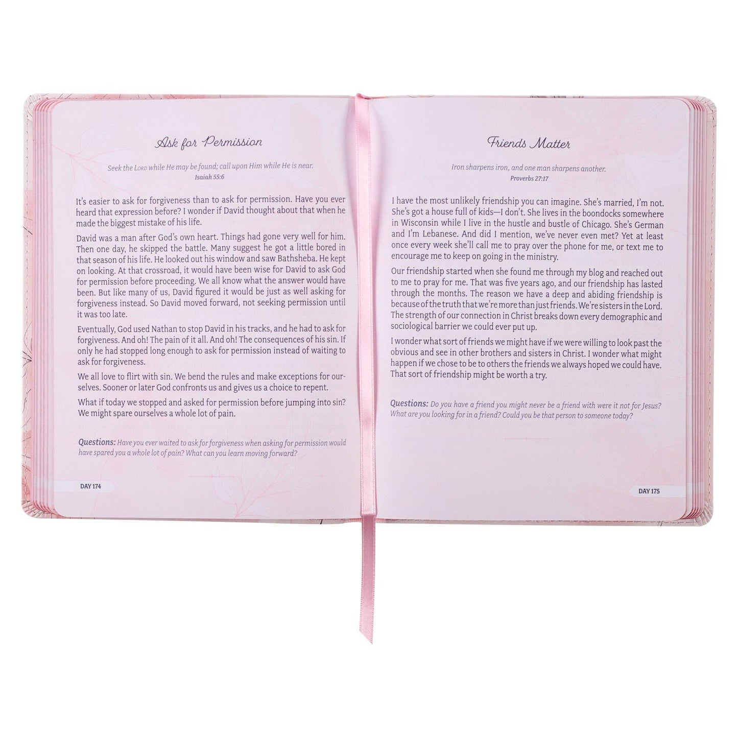 Devotional Rest In Me Faux Leather