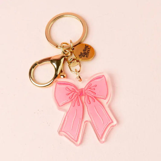 Acrylic Keychain Bow