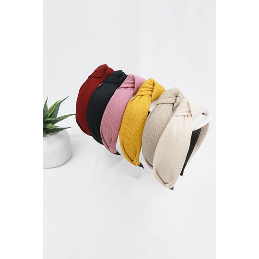 Solid Knitted Headband