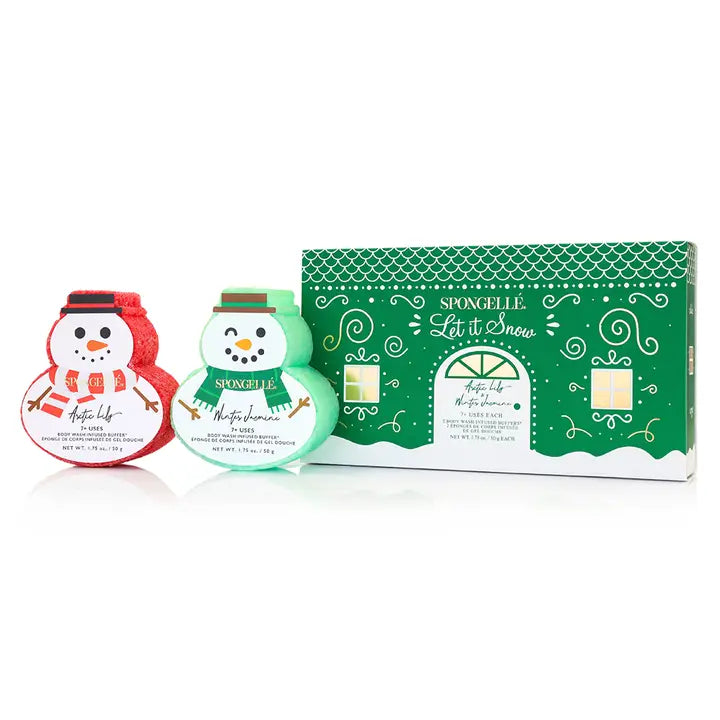 Let It Snow Holiday Snowman Gift Set