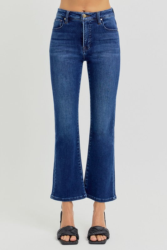 Plus Size Tummy Control High Rise Crop Bootcut