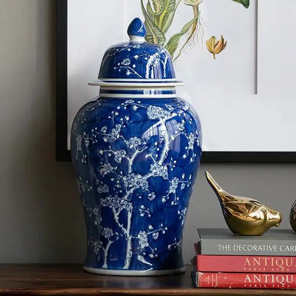 Cherry Blossoms Ginger Jar